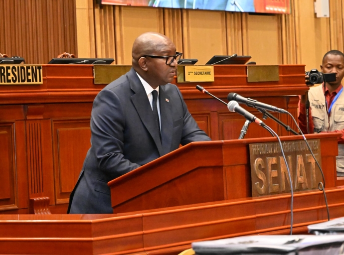Elu Président à la majorité écrasante , RDC : Jean-Michel Sama Lukonde triomphe au Sénat !